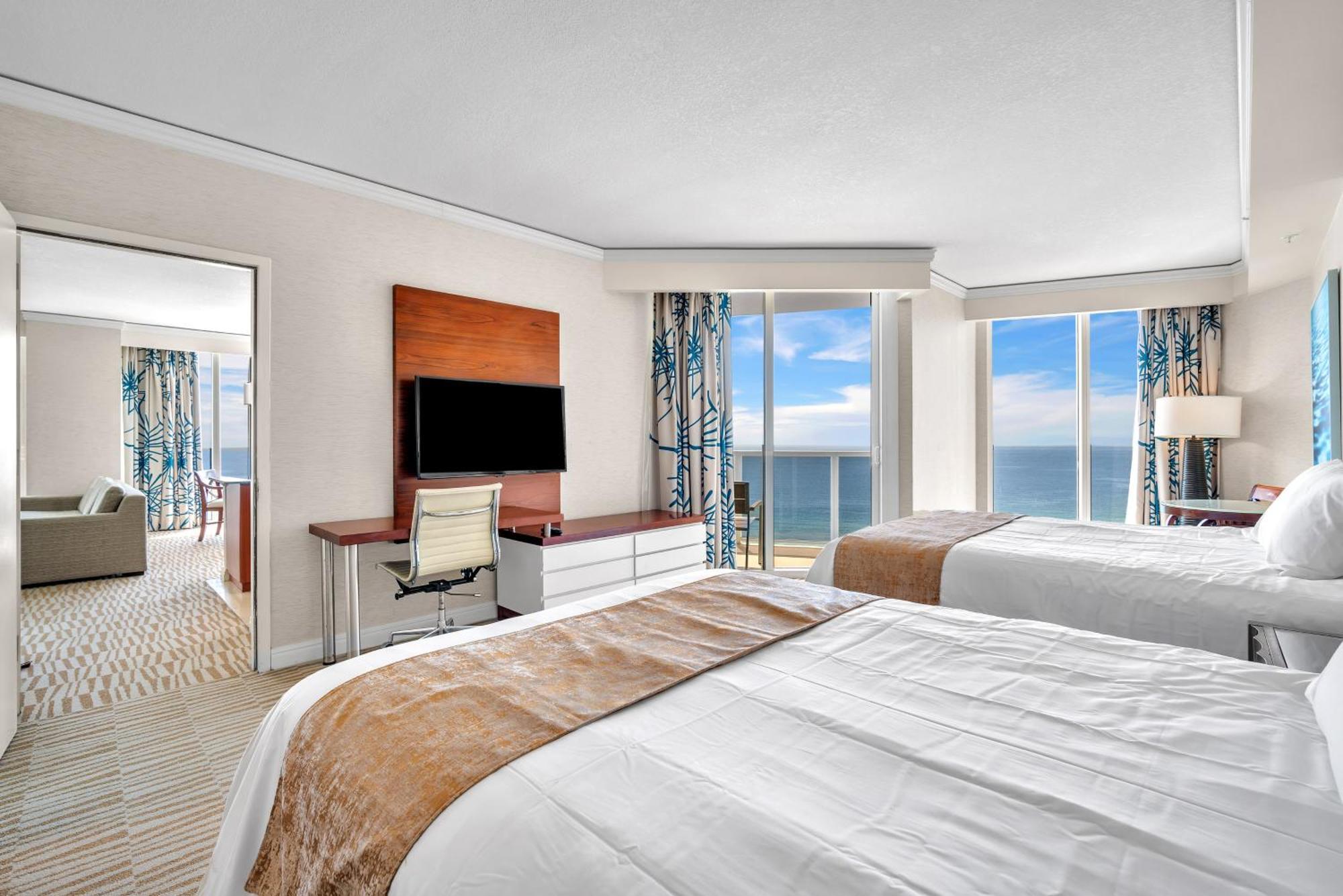 מיאמי ביץ' Trump Intl 2 Bedroom Apartment 1600 Sqf Ocean Front מראה חיצוני תמונה