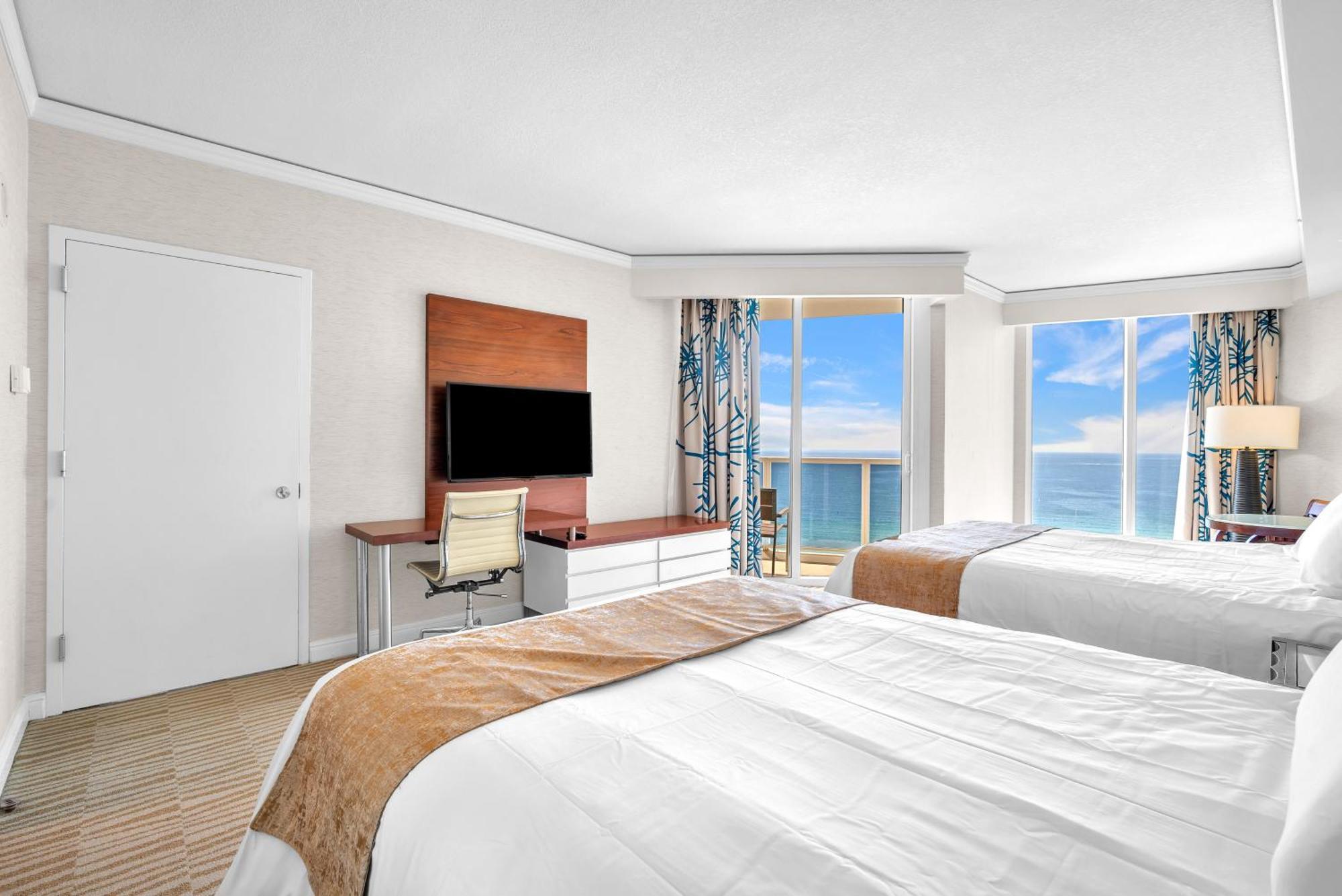 מיאמי ביץ' Trump Intl 2 Bedroom Apartment 1600 Sqf Ocean Front מראה חיצוני תמונה