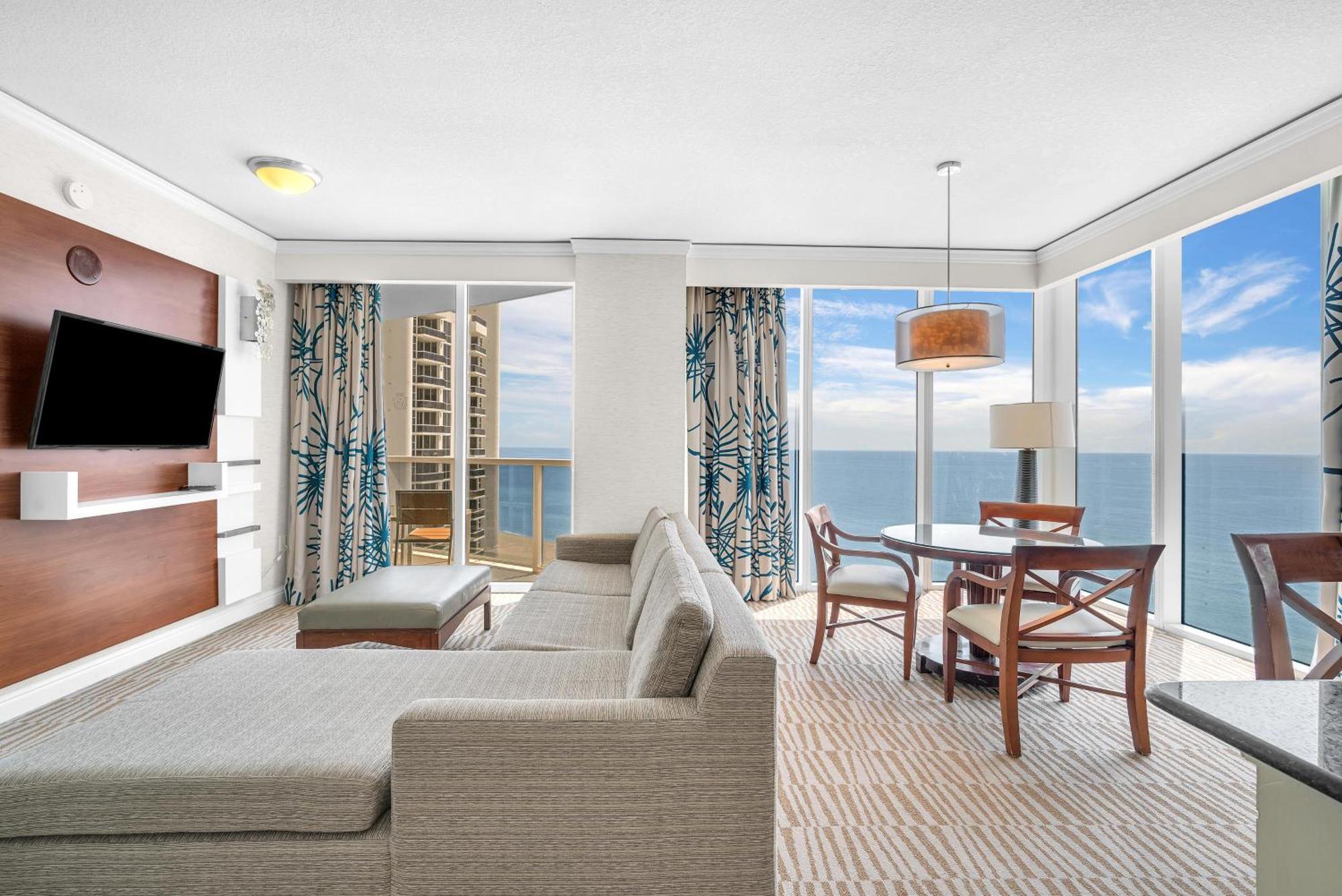 מיאמי ביץ' Trump Intl 2 Bedroom Apartment 1600 Sqf Ocean Front מראה חיצוני תמונה